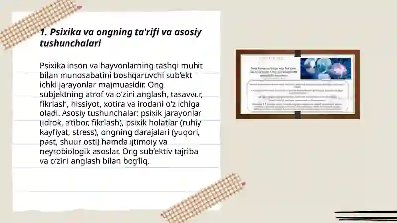 Psixika va ong 3