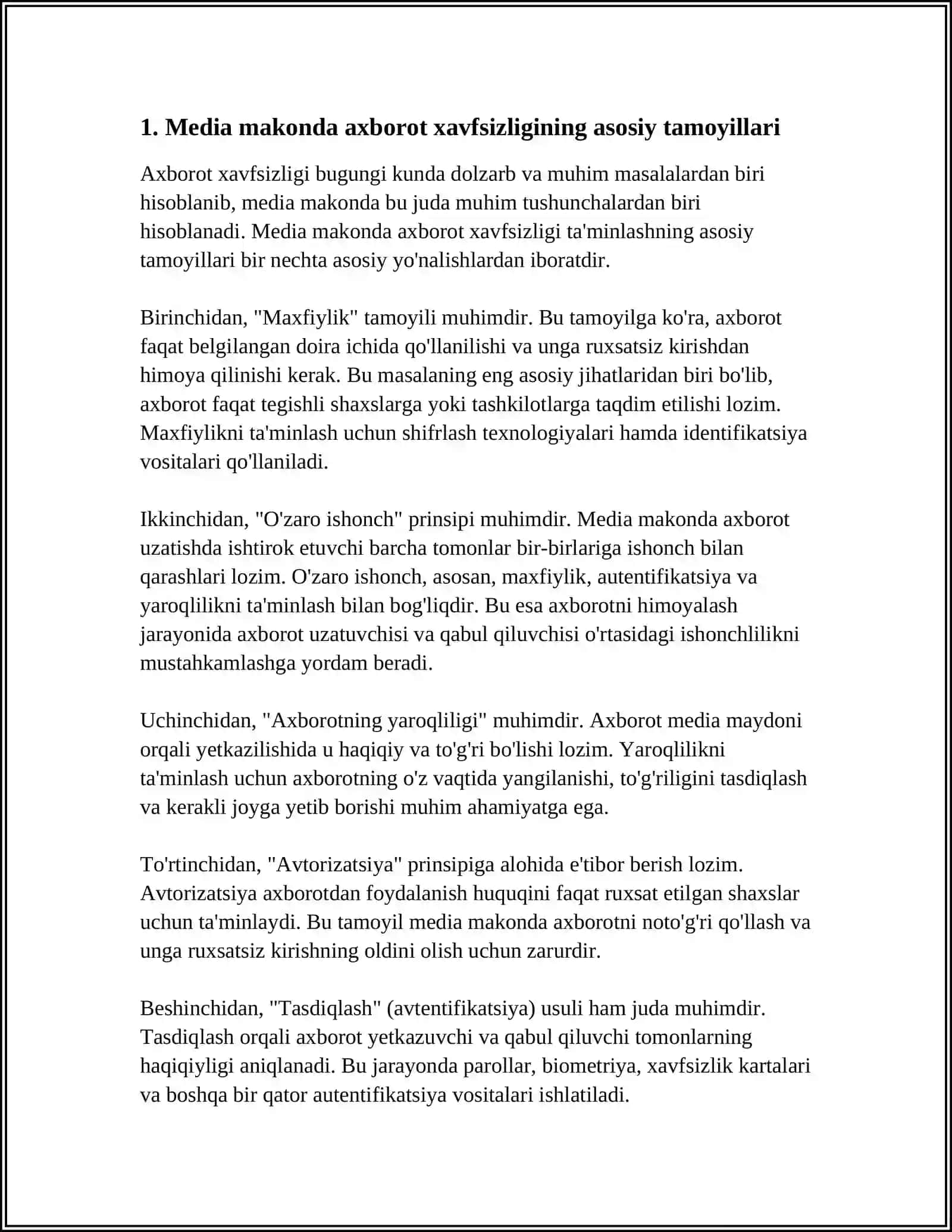 MEDIA MAKONDA AXBOROT XAVFSIZLIGI 3
