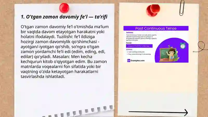 Past continuous tense 3