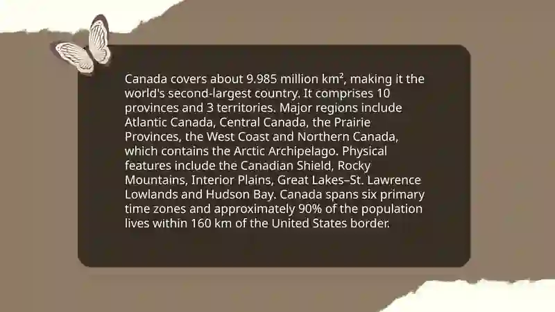 Canada Geography Presentation 3