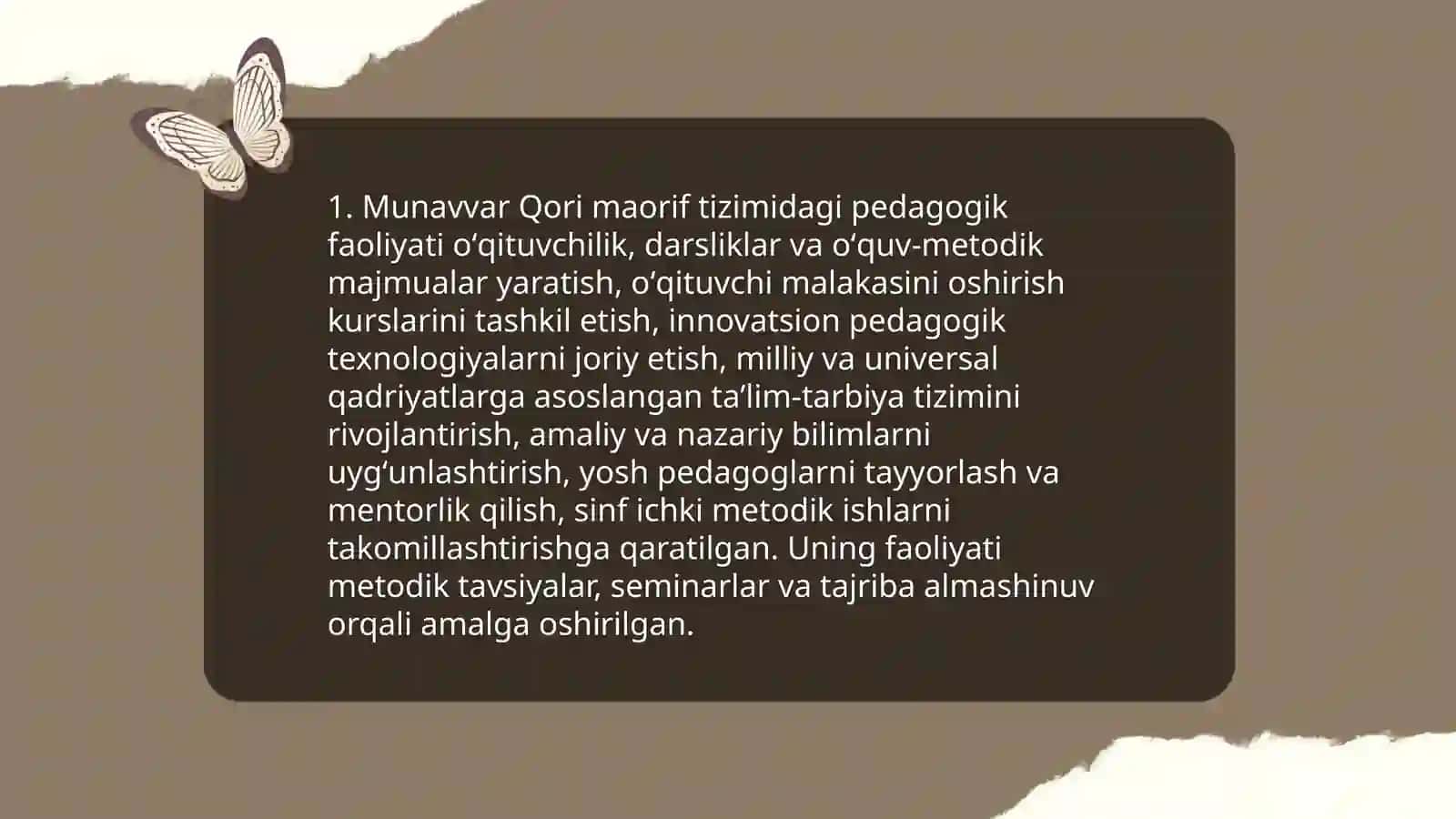 Munavvar Qorining maorif tizimidagi faoliyati 3