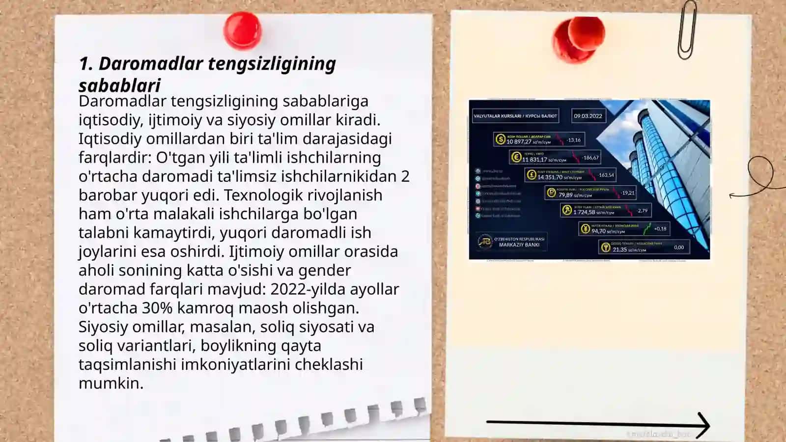 Bozor iqtisodiyoti sharoitda daromadlar tengsizligi 3