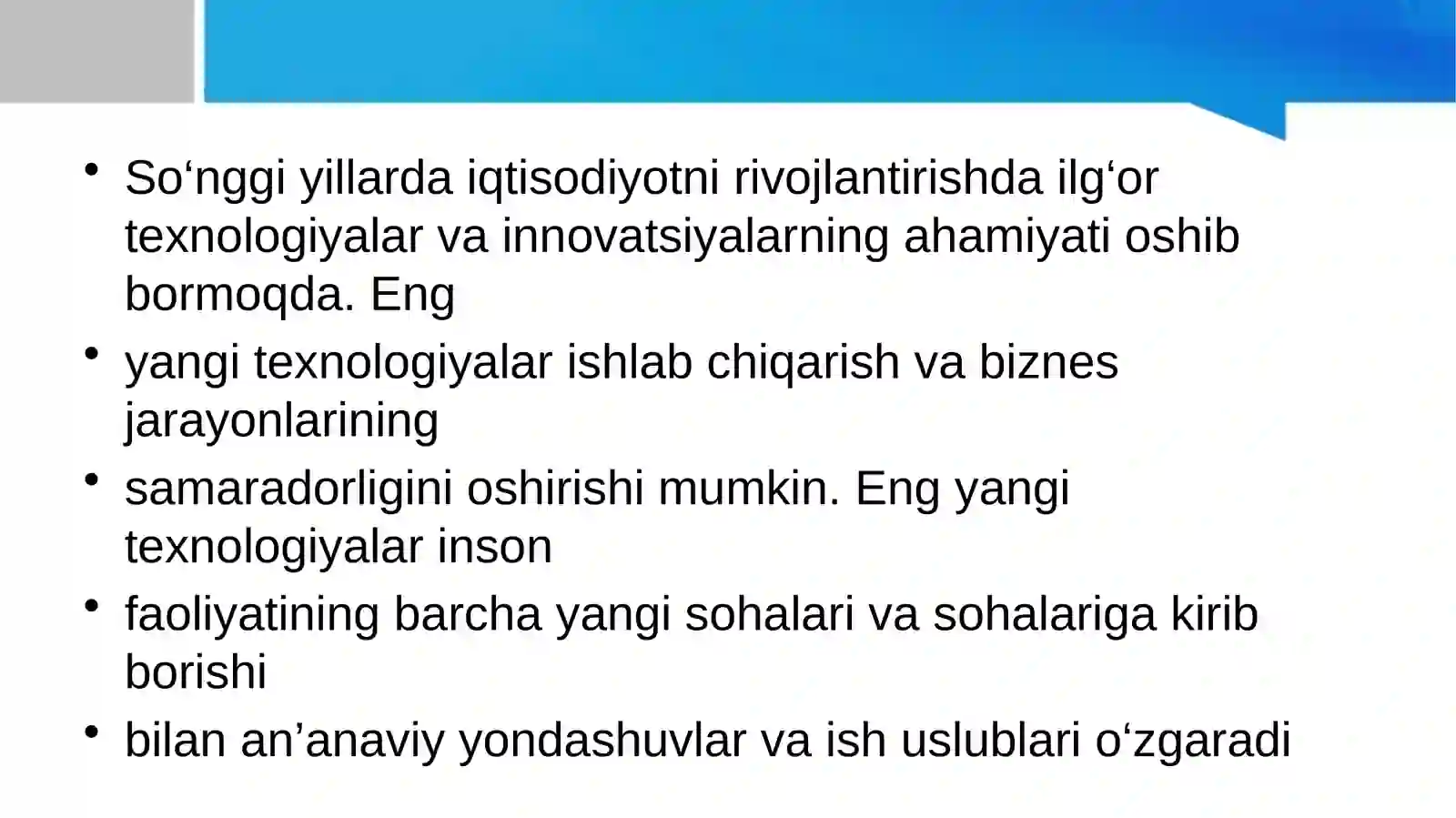 RAQAMLI IQTISODIYOTNING ASOSIY TEXNOLOGIYALARI 3