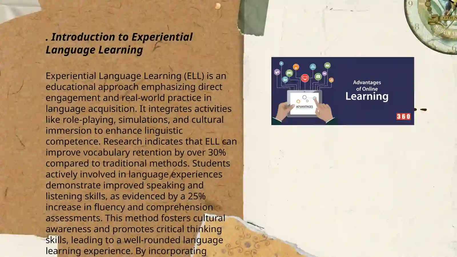 Experiential and nogotiated language learning 3