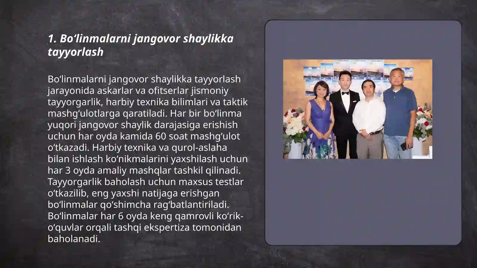 Boʻlinmalarda jangovor tayyorgarlikni tashkillashtirish va rejalashtirish 3