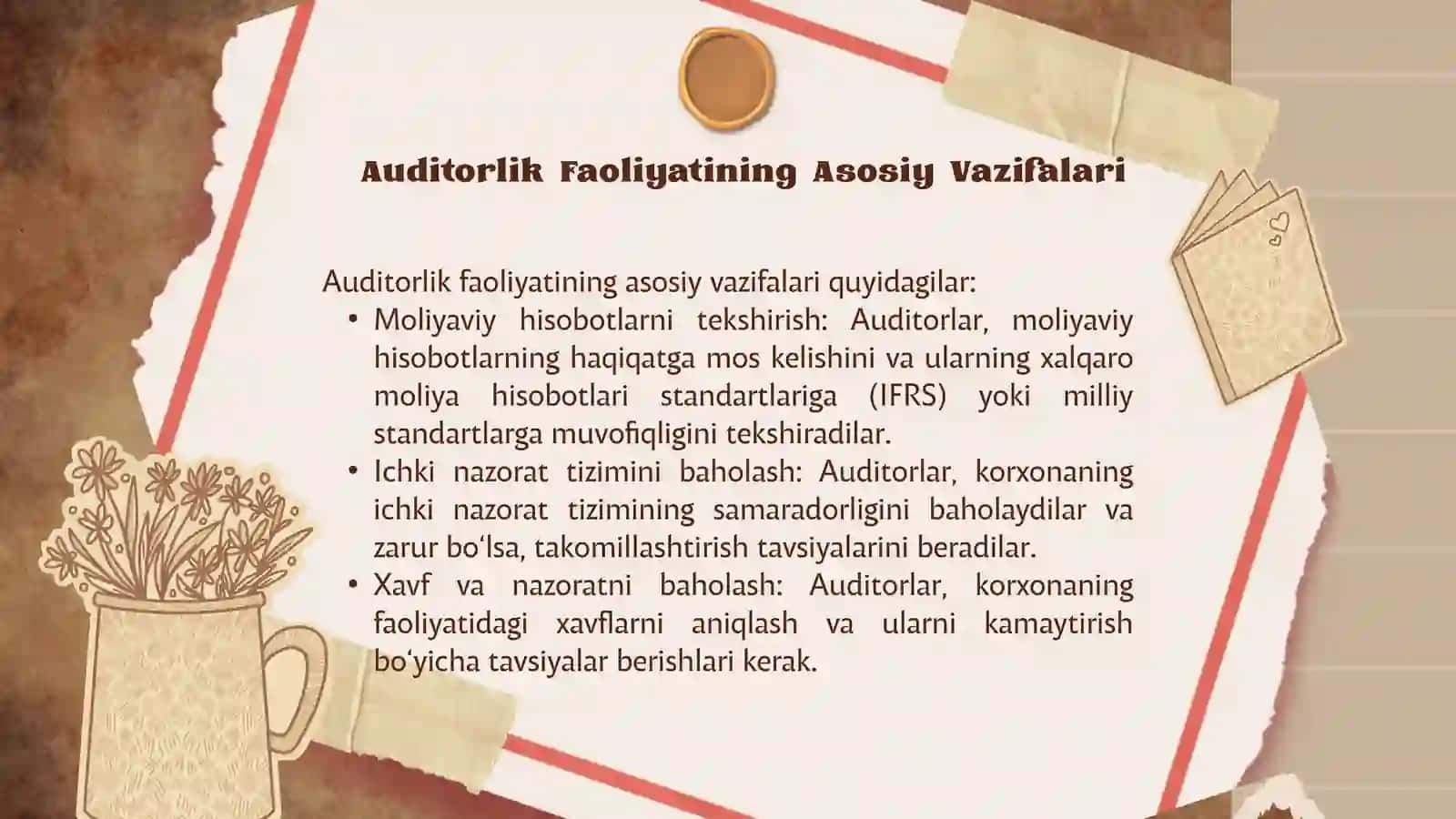 Auditorlik faoliyatining tashkiliy asoslari 3