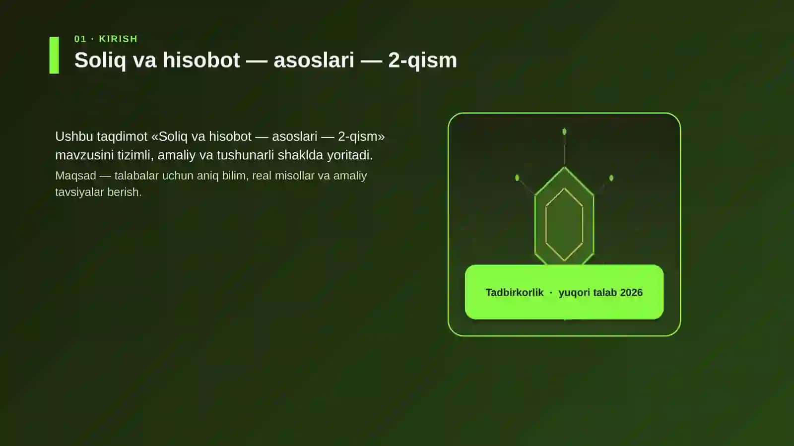 Soliq va hisobot — asoslari — 2-qism 3