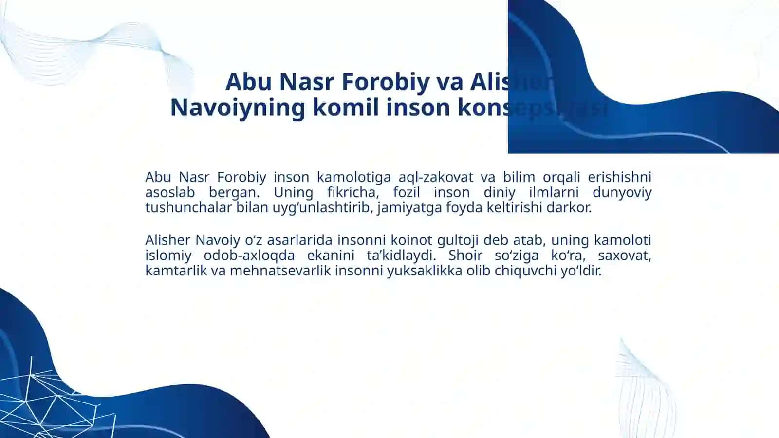 Sharq mutafakkirlari ning islam dinining inson kamoloti g'a ta‘siri haqidagi g‘oyalari 3