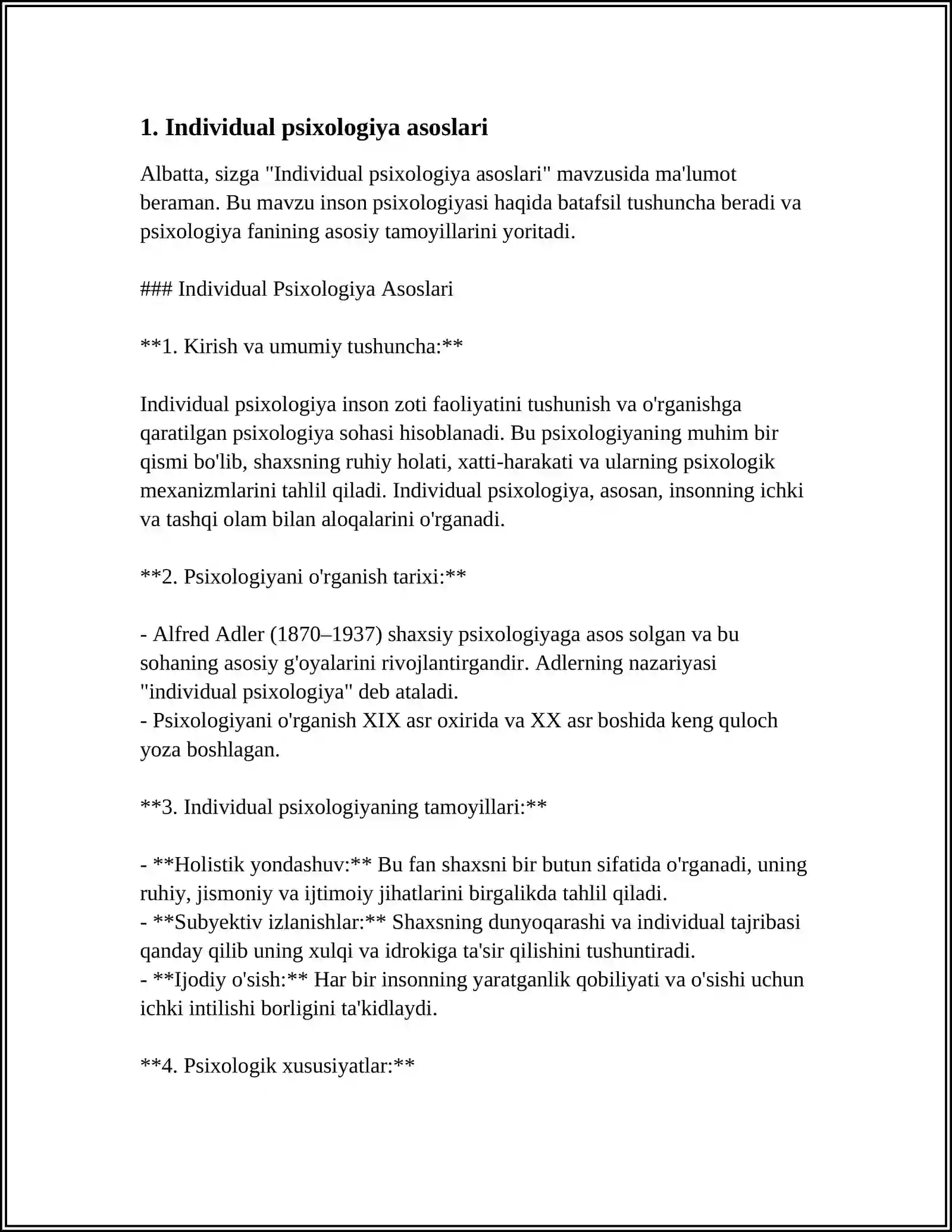 INDIVIDUAL PSIXOLOGIYA A.ADLER TADQIQOTI 3