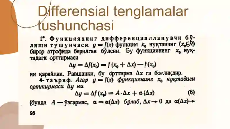 Bernulli tenglamasi 3