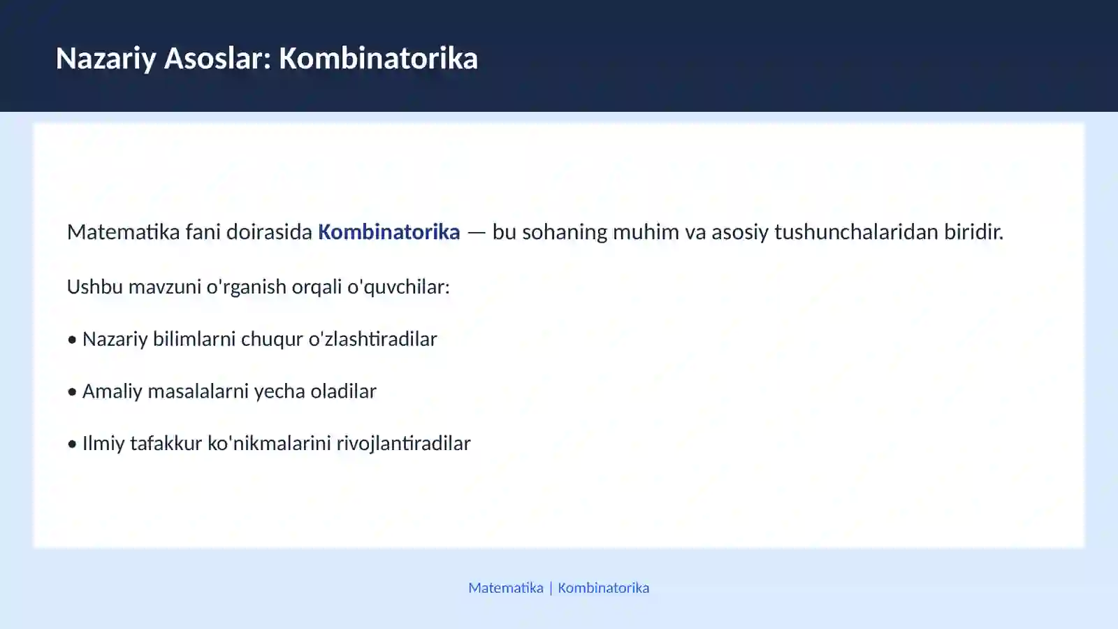 MATEMATIKA Arifmetik progressiya 3