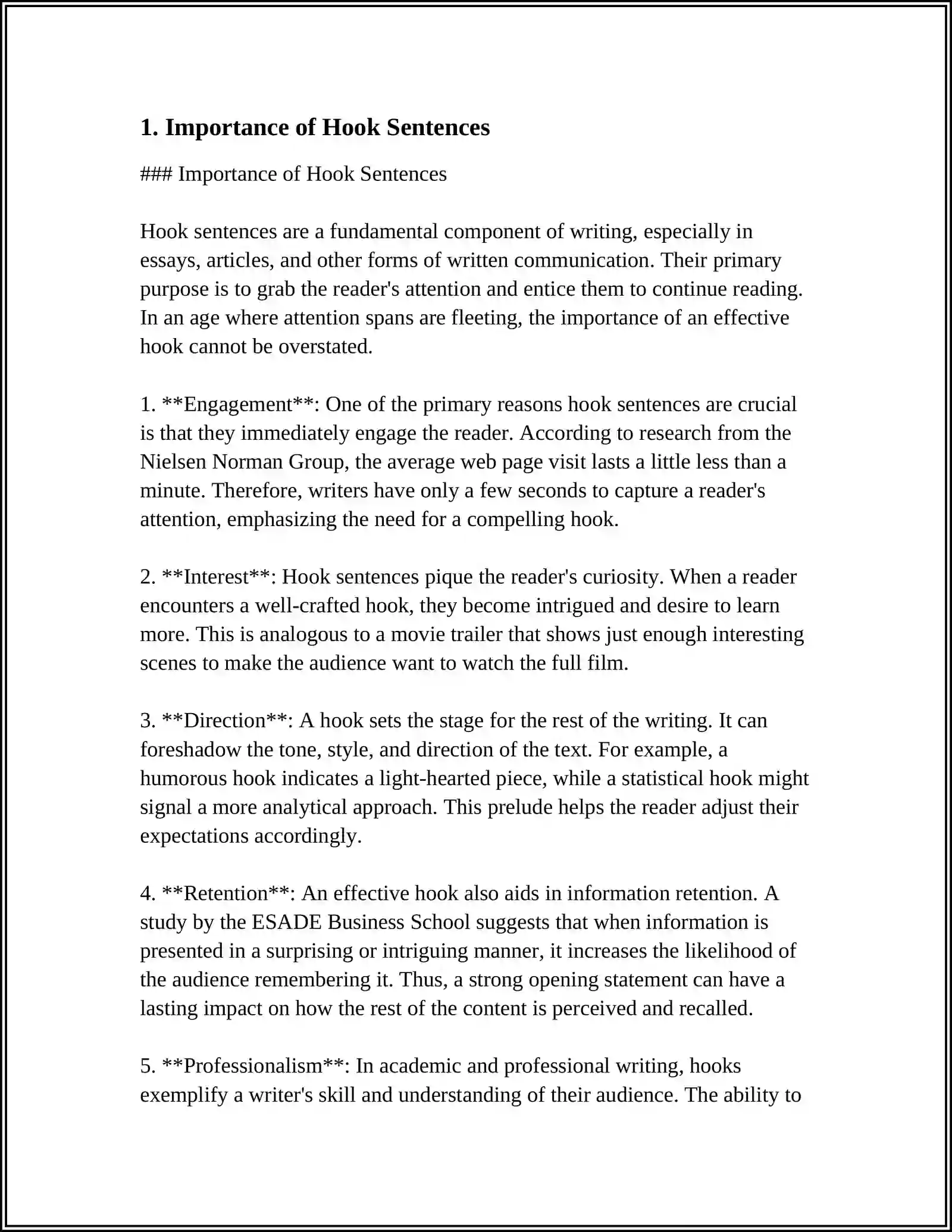 AN INTRODUCTORY PARAGRAPH 3