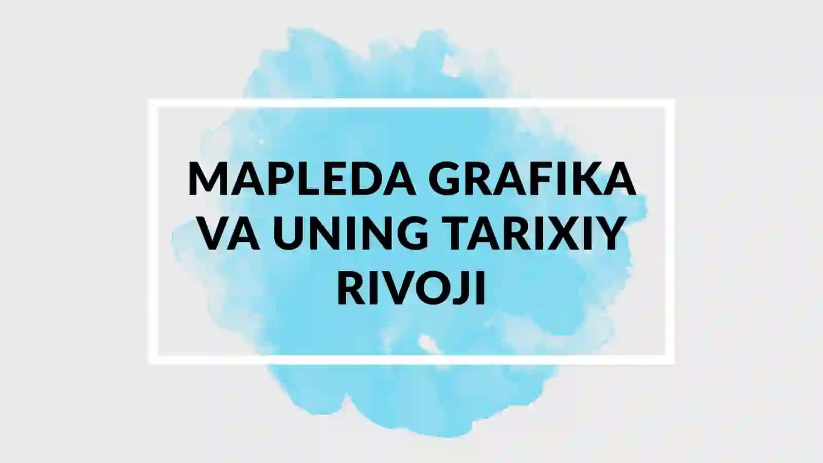 MAPLEDA GRAFIKA 3