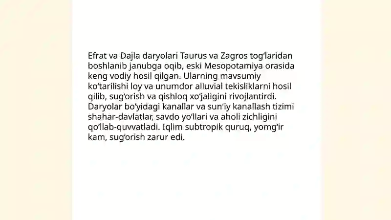 Qadimgi Mesopotamiya 3