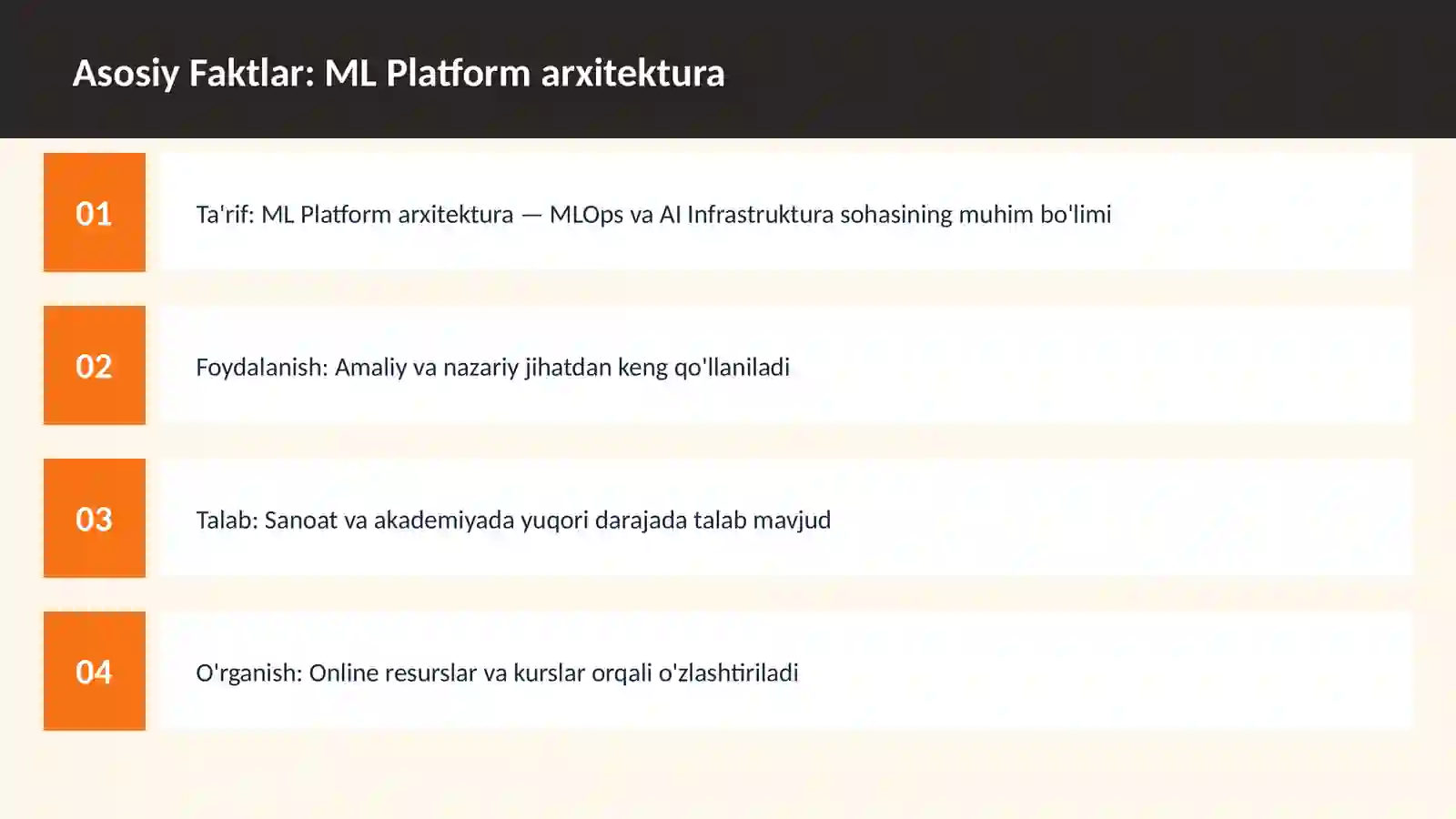 ML Platform arxitektura 3