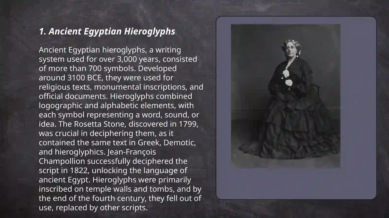 Ancient Egyptian Hieroglyphs 3
