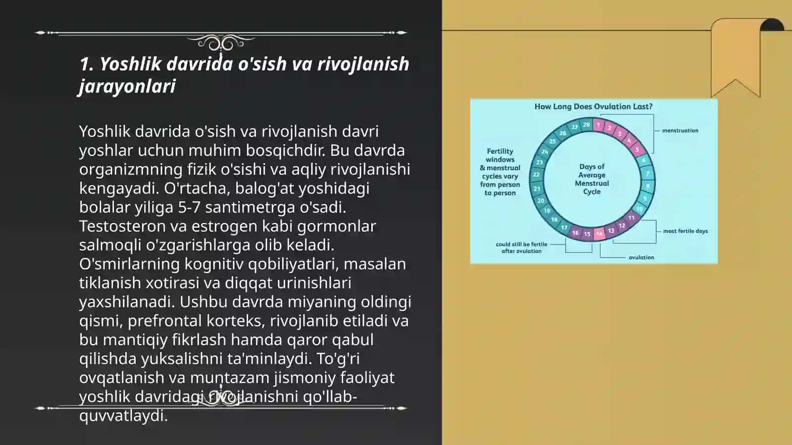 Yoshlik davrlarining morfologik va fiziologik xususiyatlari 3