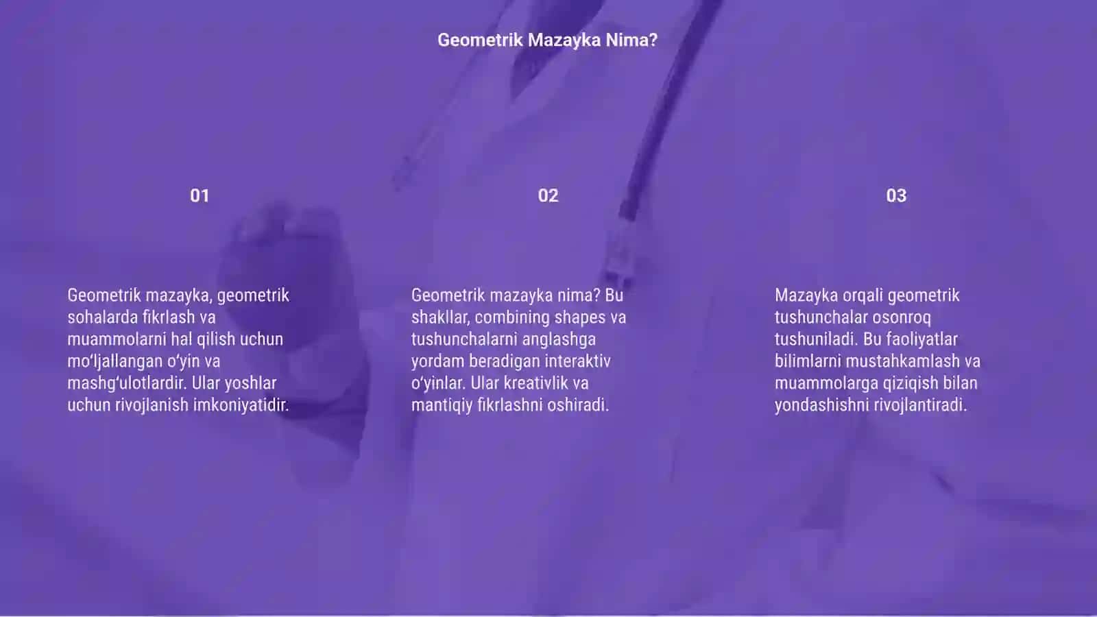 Geometrik mazayka 3