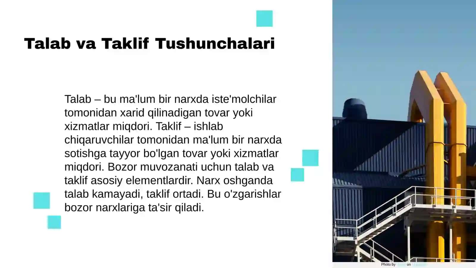 Talab va taklif tahlili 3