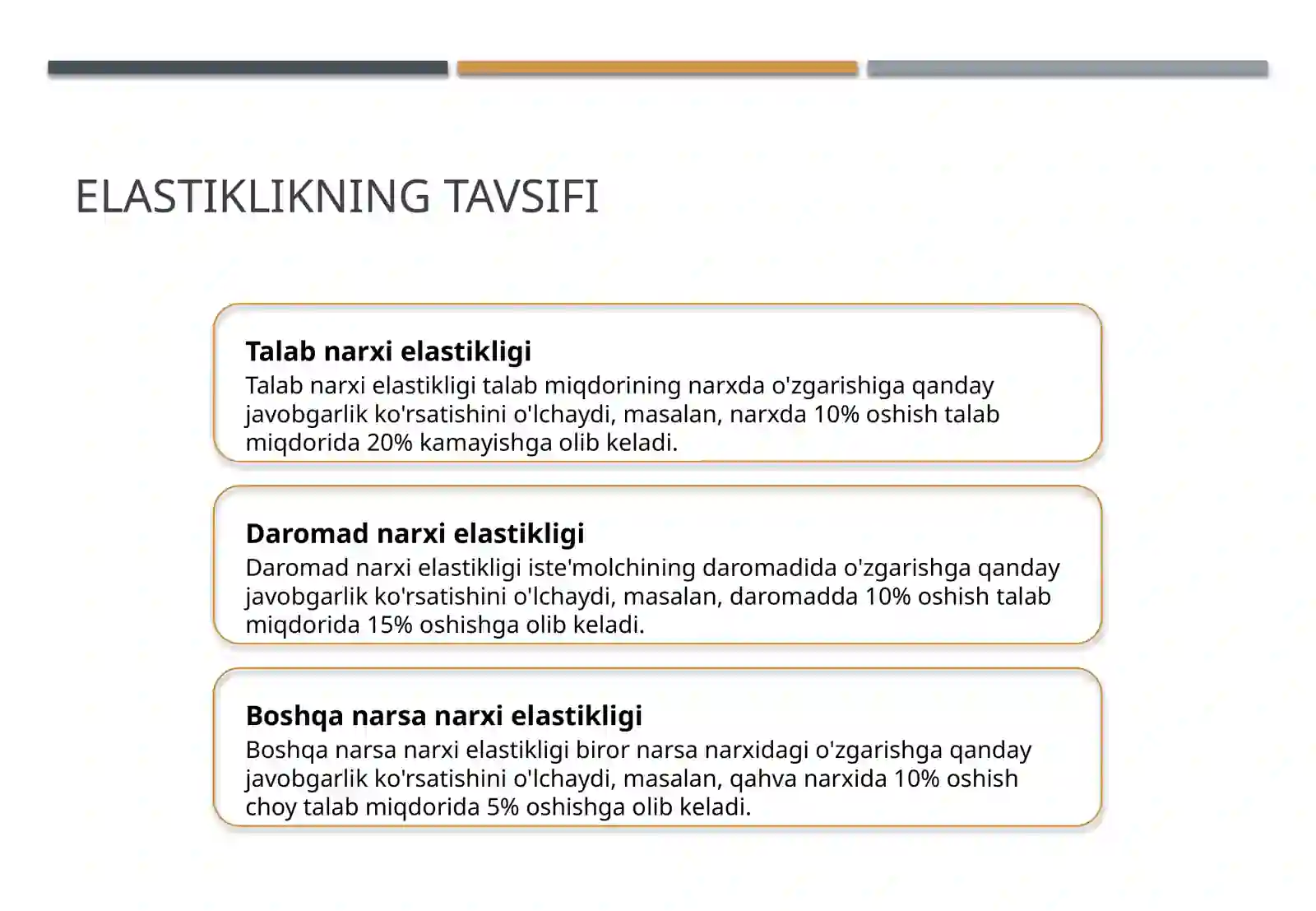 Elastiklik nazariyasining amaliyotda qo‘llash xususiyatlari. 3