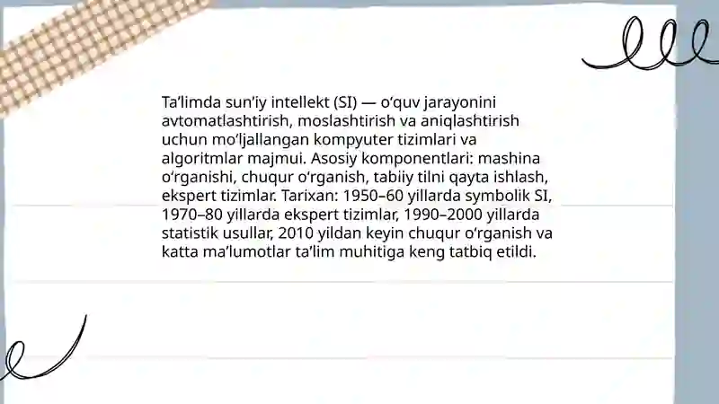 Taʼlimda sunʼiy intellekt 3