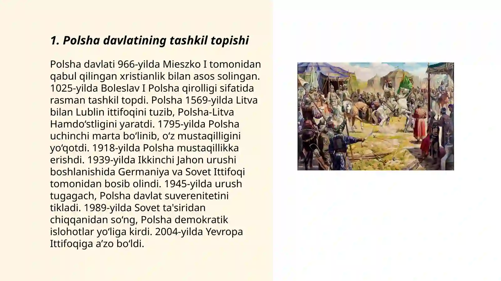 Orta asrlarda polsha davlati 3