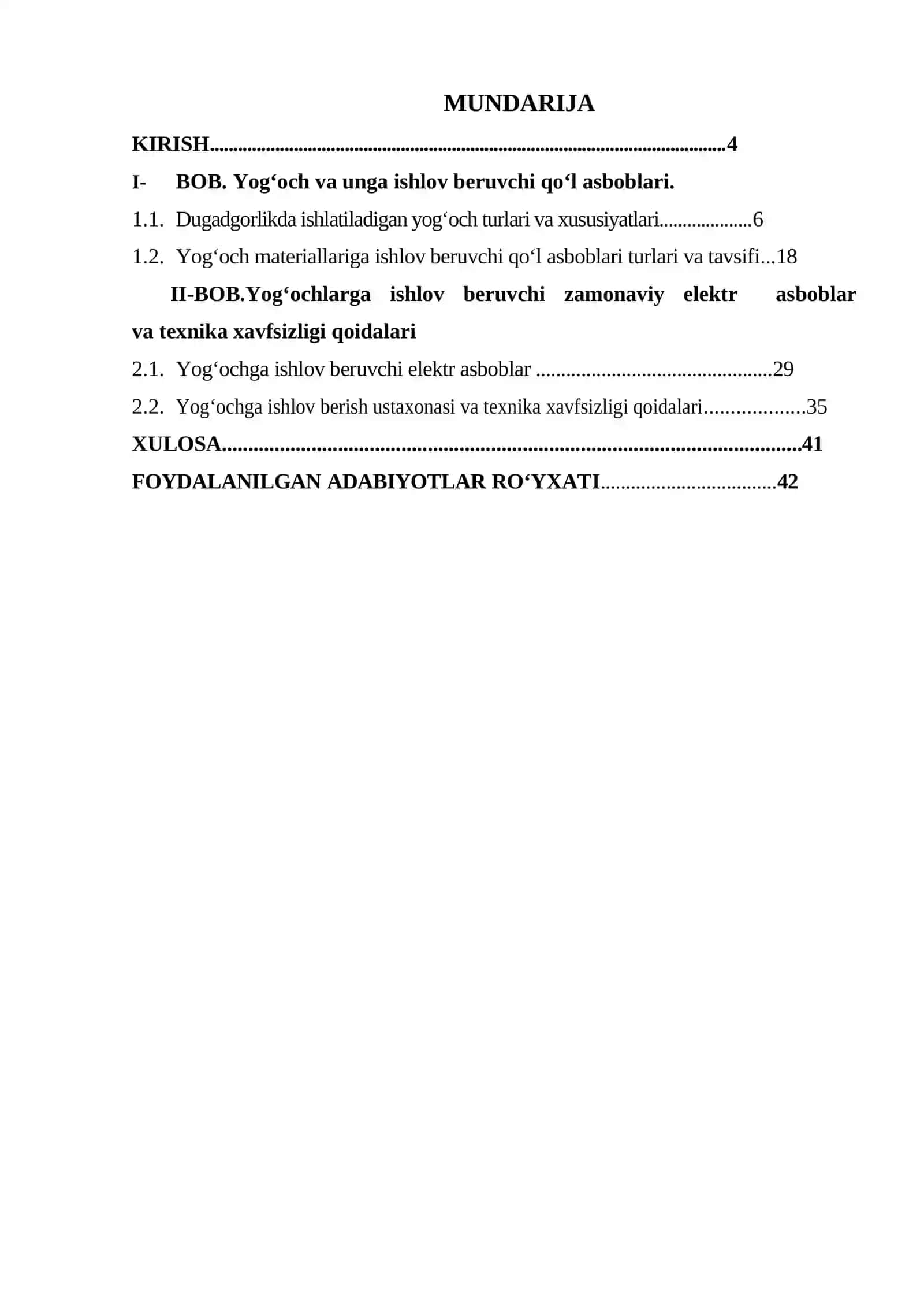 Yog’och metallariga ishlov beruvchi qo’l va elektr asboblari 3
