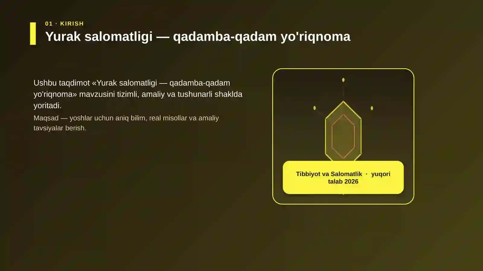 Yurak salomatligi — qadamba-qadam yo'riqnoma 3