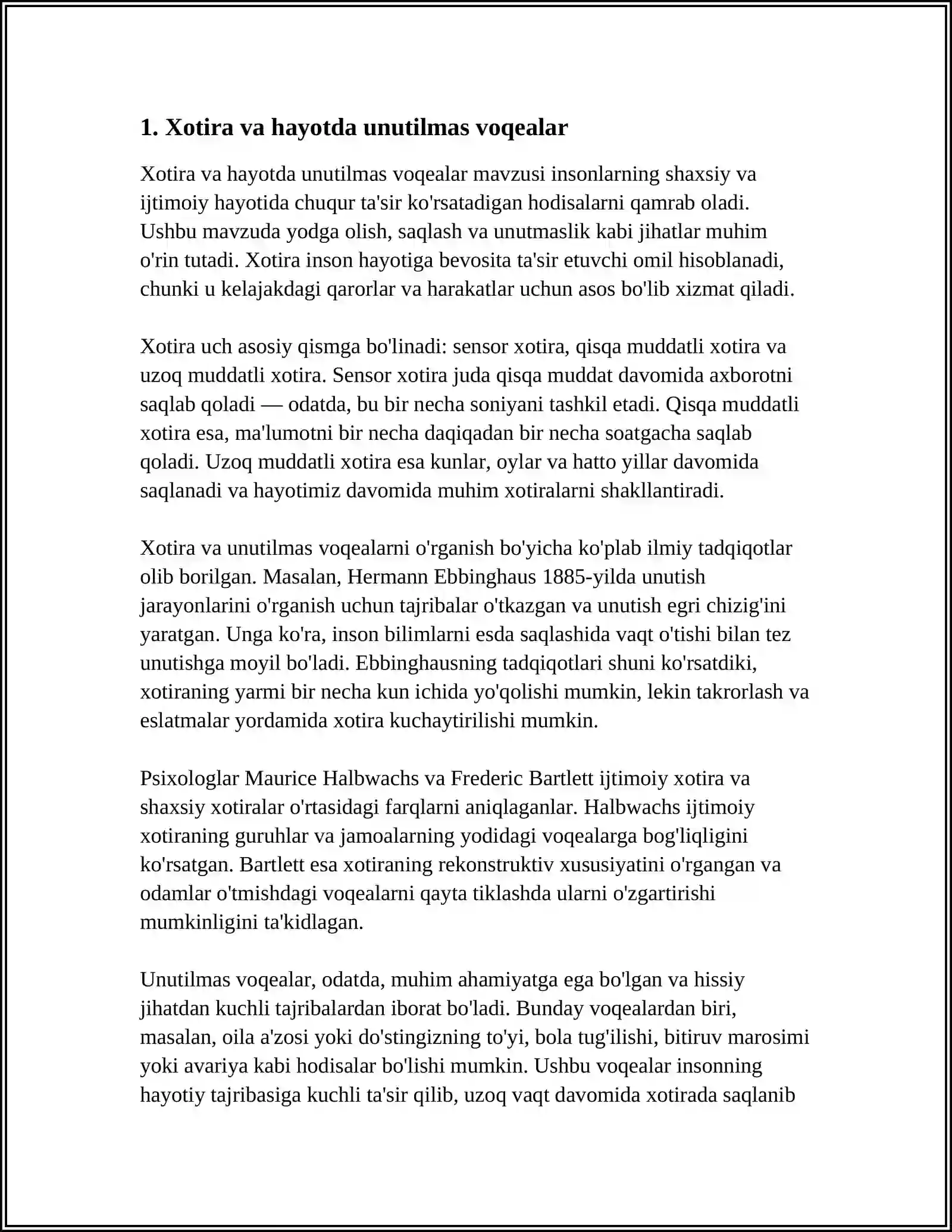 Xotira 3