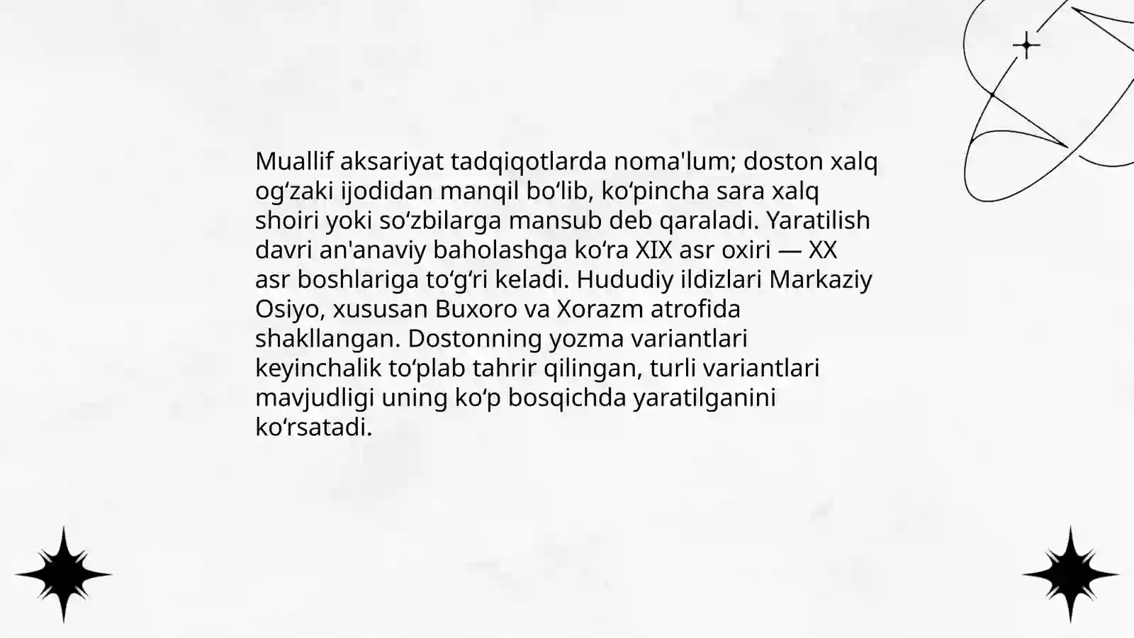 "Rustamxon" dostoni tahlili 3