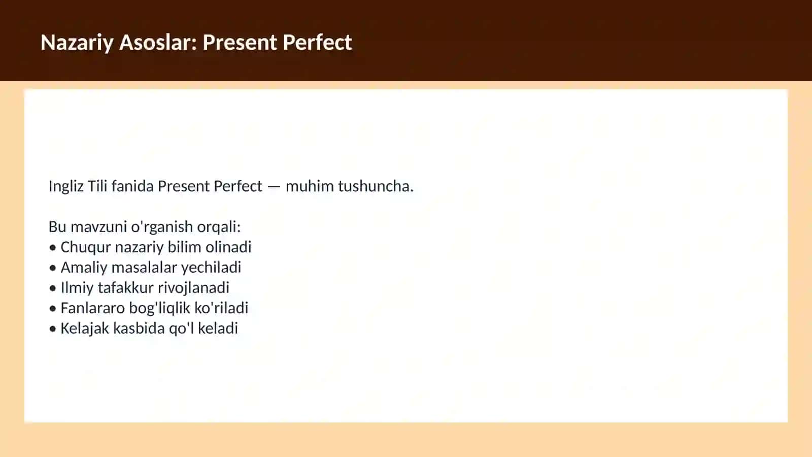 Present Simple 3