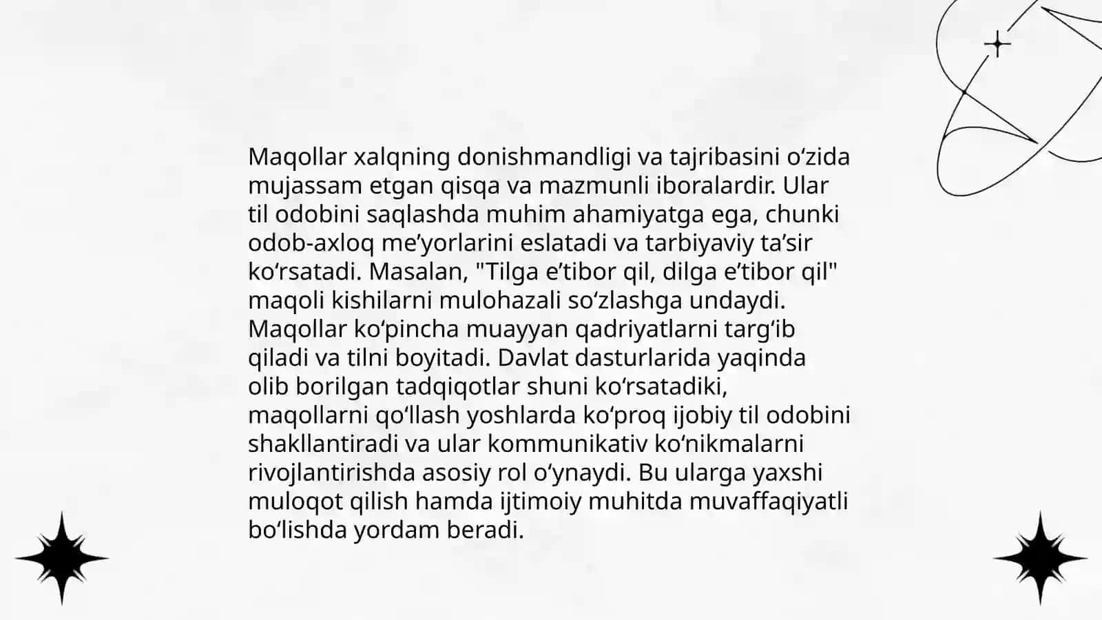 Nutq madaniyati (til odobi) masalalari 3