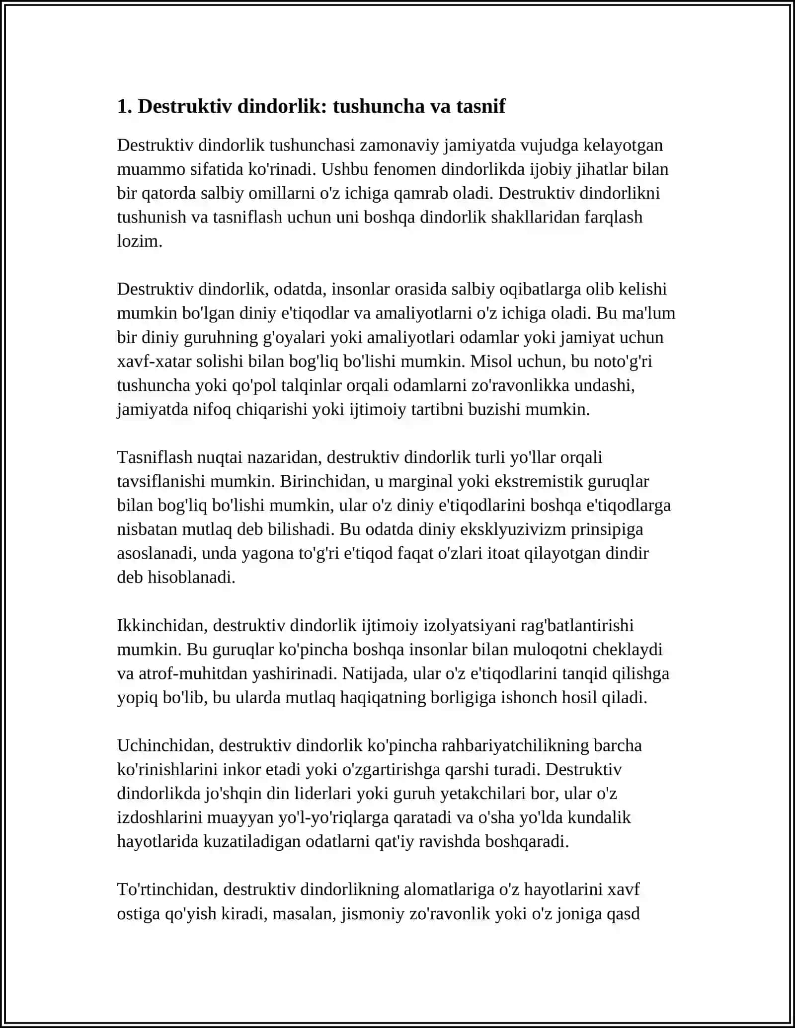 DESTRUKTIV DINDORLIK FENOMENLARI 3
