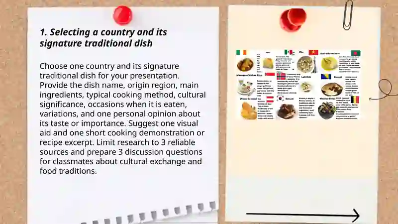 Traditional Dishes Presentation 3