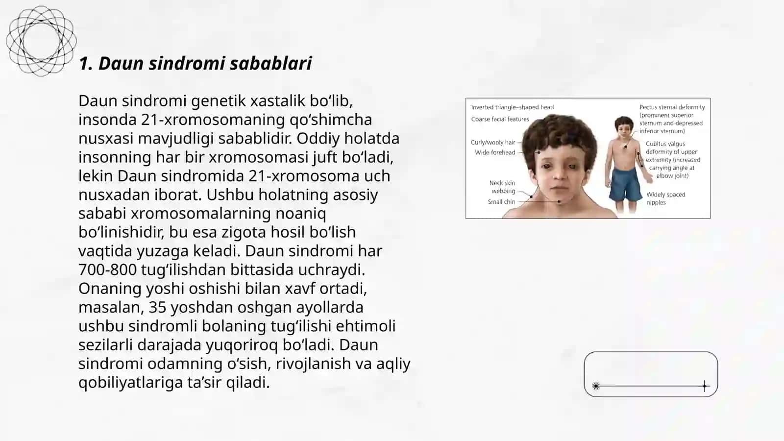 Daun sindromi 3