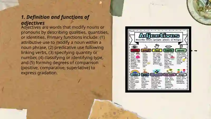 Adjectives 3