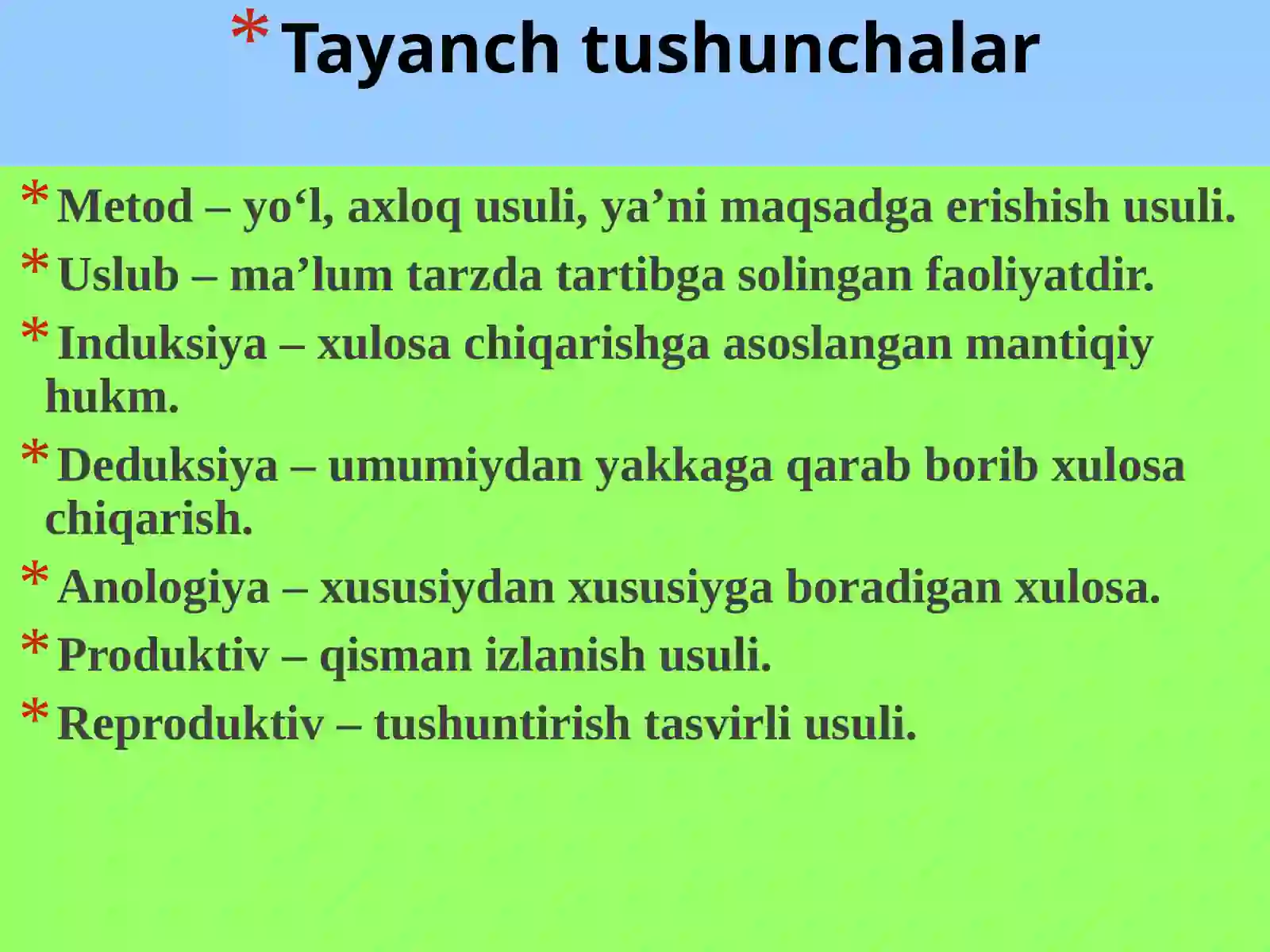 Matematikao’qitish usullari 3