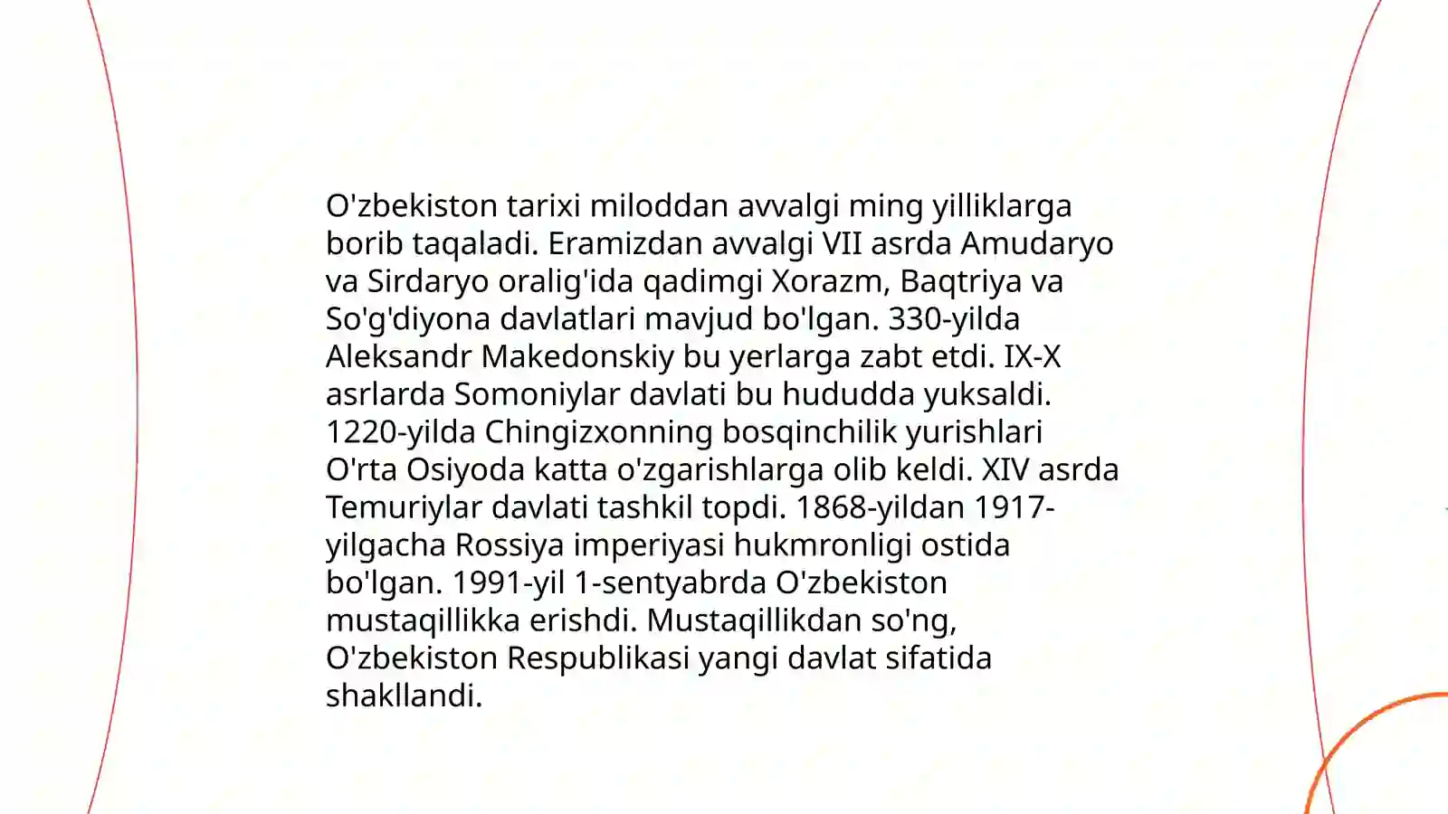 O'zbekiston tarixi 3