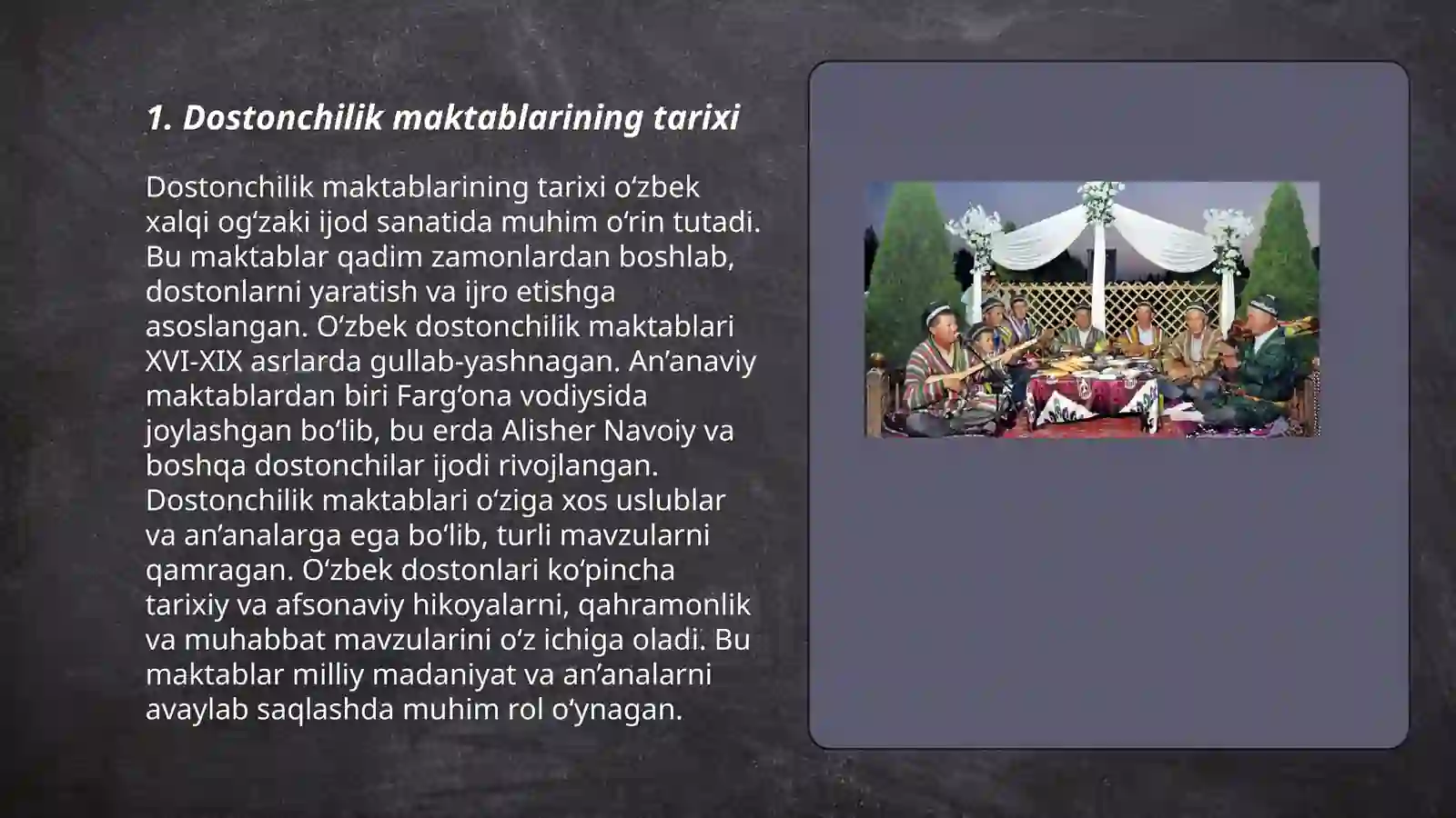 Dostonchilik maktablari 3
