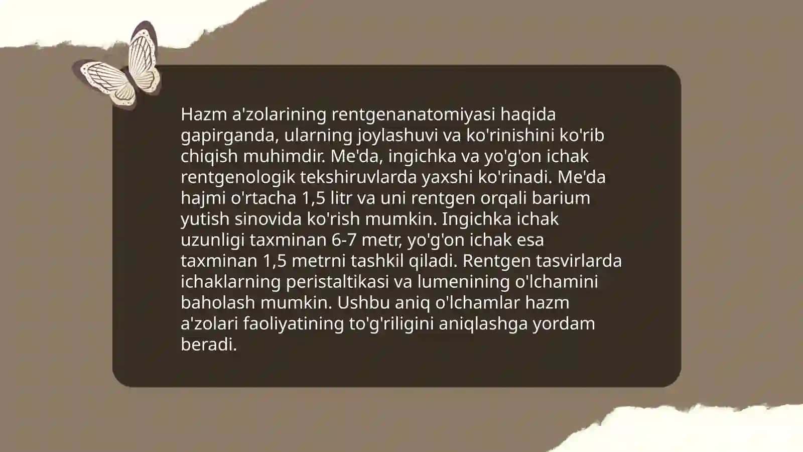 Hazm a'zolarining rentgenanatomiyasi va rivojlanish nuqsonlari 3
