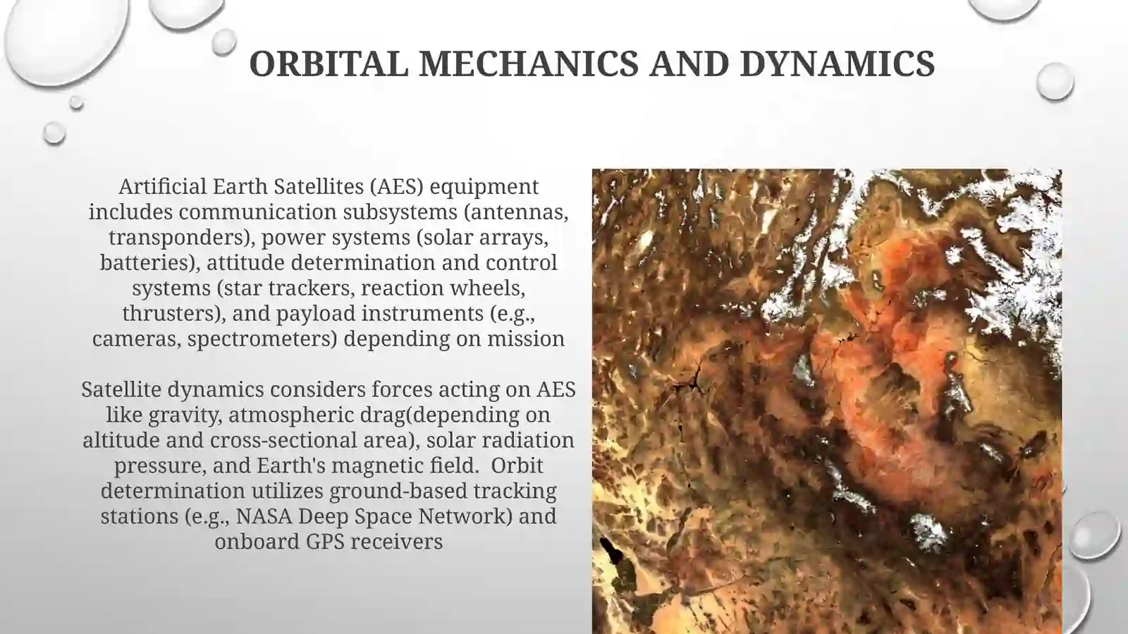 Artificial Earth Satellites Equipment Analysis 3