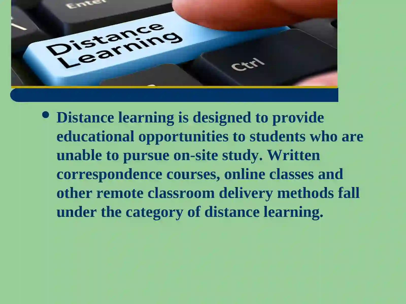 DISTANCE LEARNING ADVANTAGES AND DISADVANTAGES 3