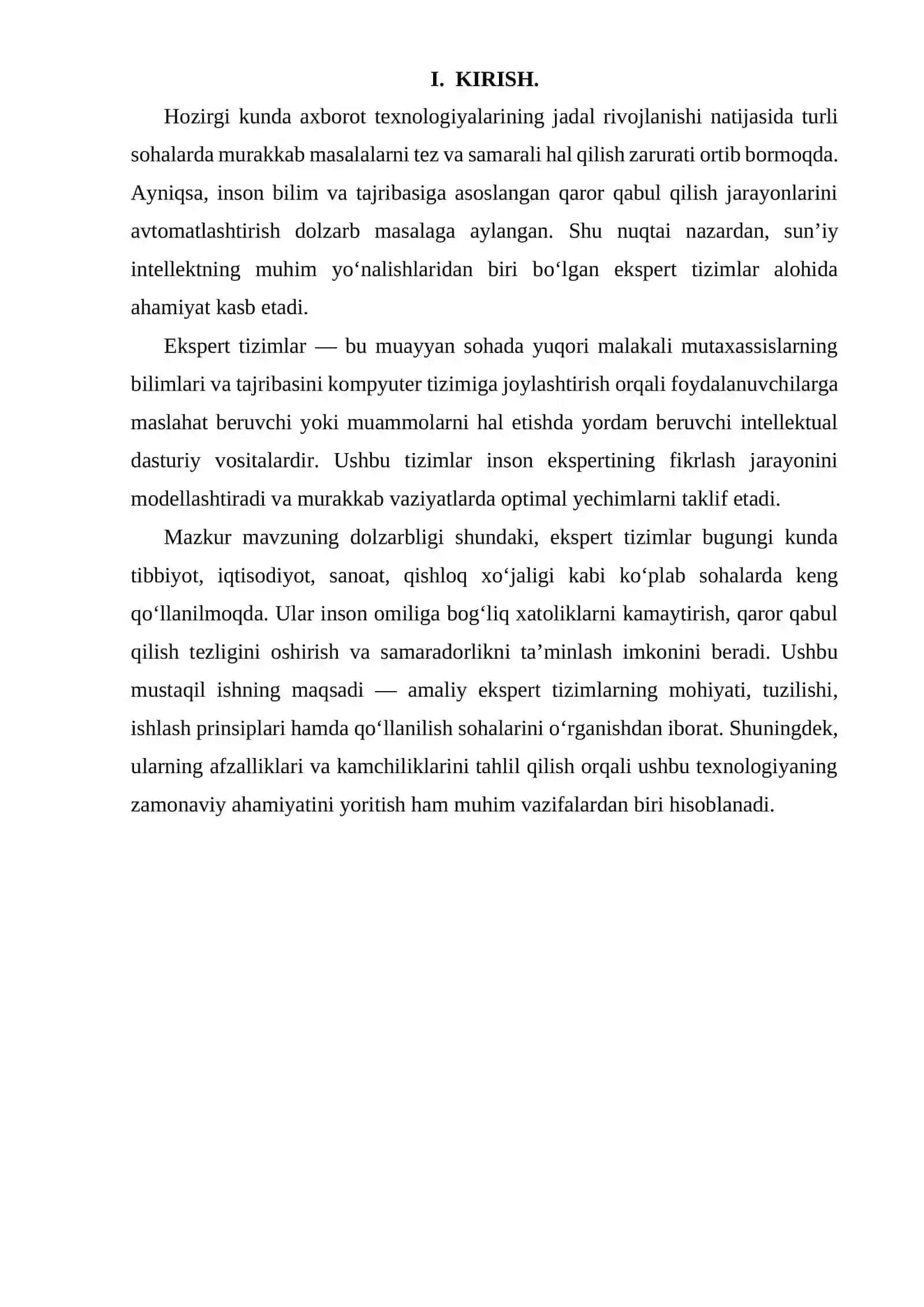 Amaliy ekspert tizimlar 3