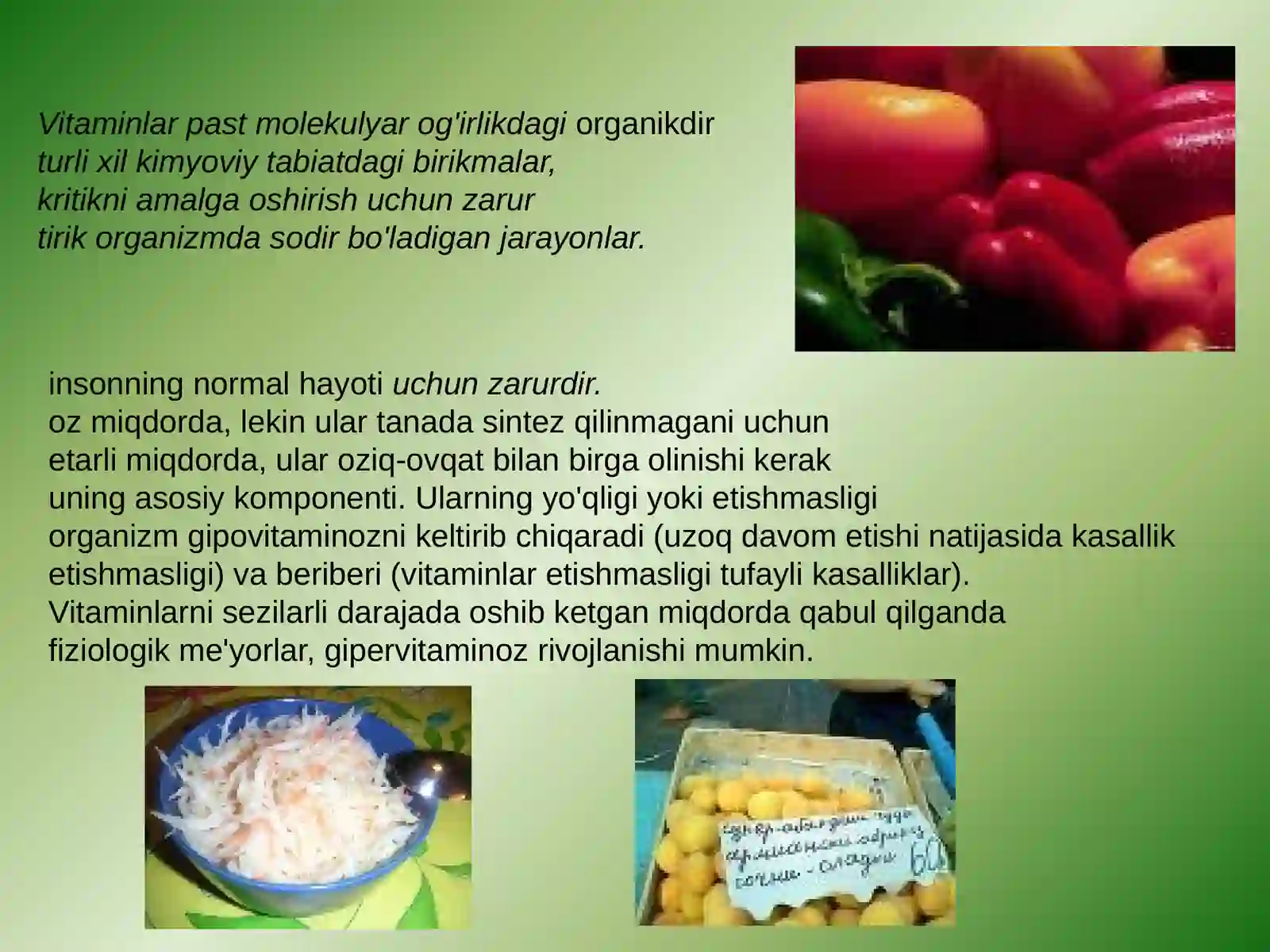 Biologik faol moddalar 3