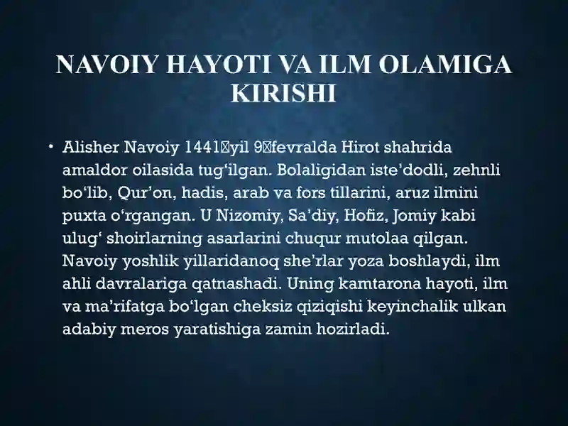 Alisher Navoiy 3