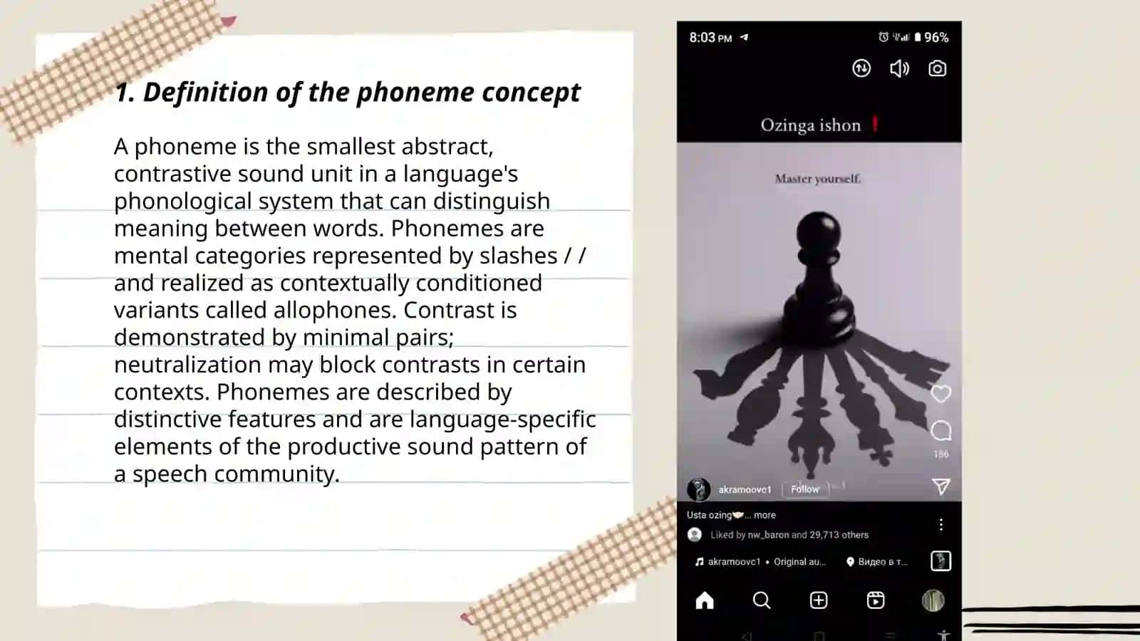 Phonemes in linguistics 3