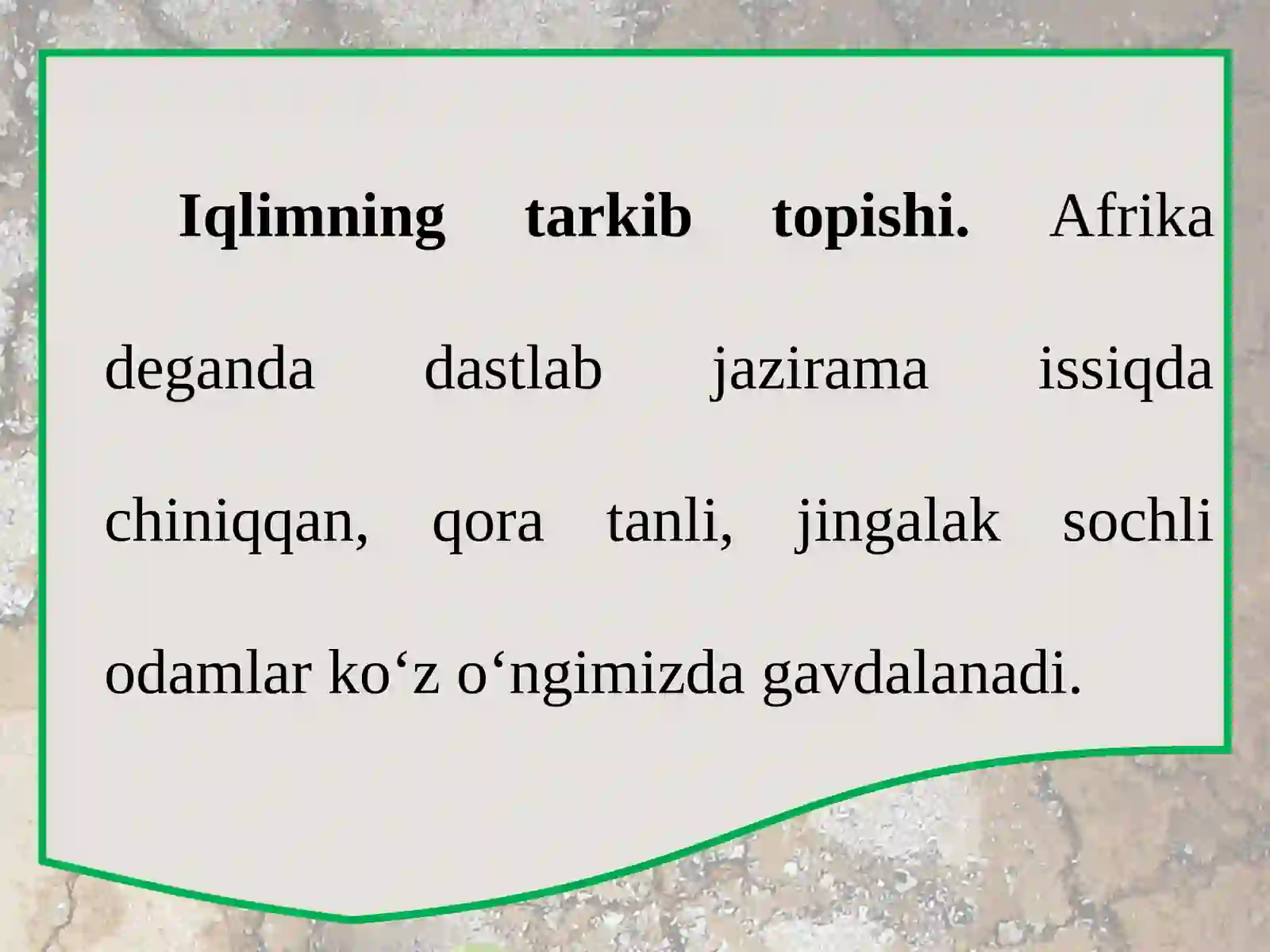 Materik iqlimining xususiyatlari 3