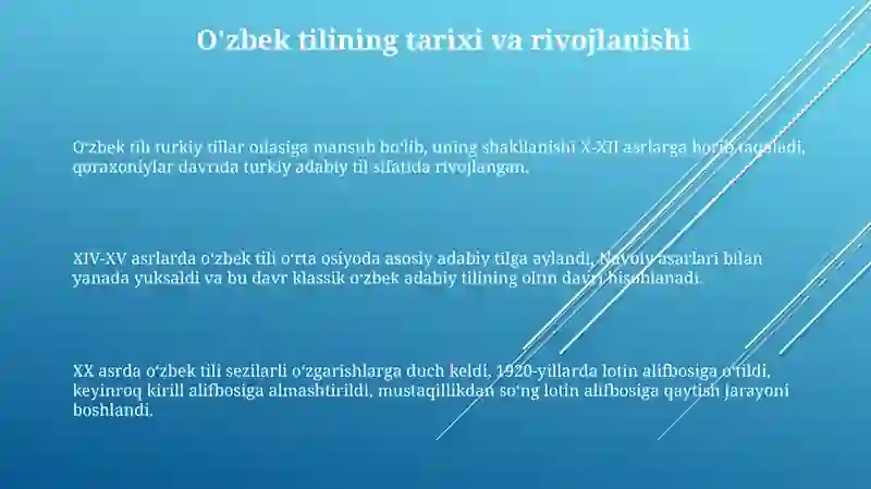 O'zbek tilining lug'at tarkibi 3