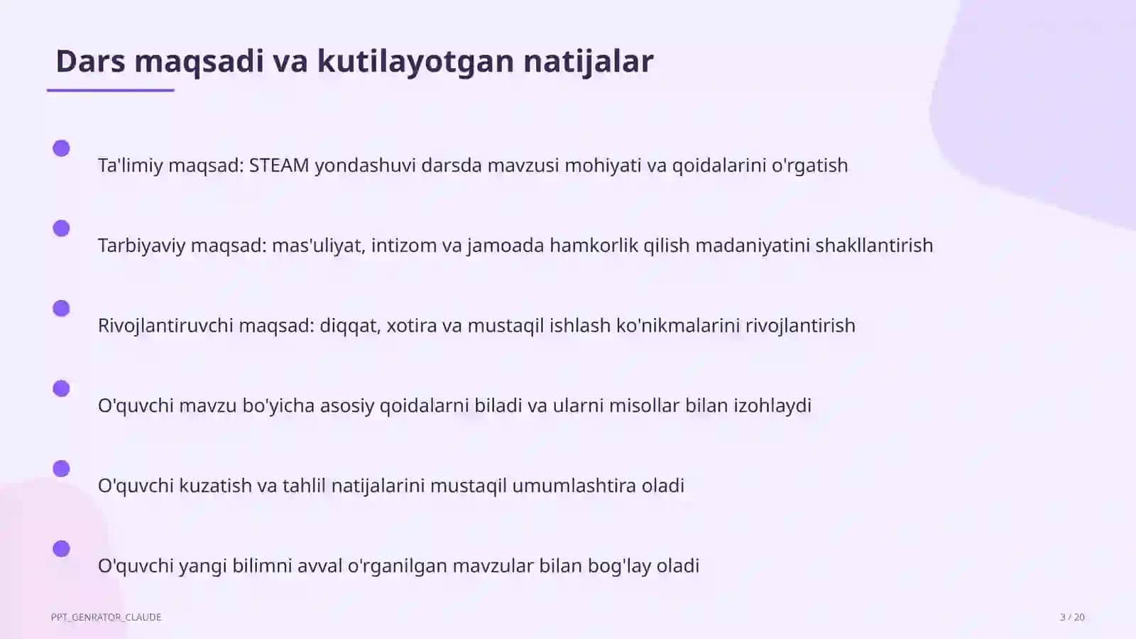 STEAM yondashuvi darsda 3
