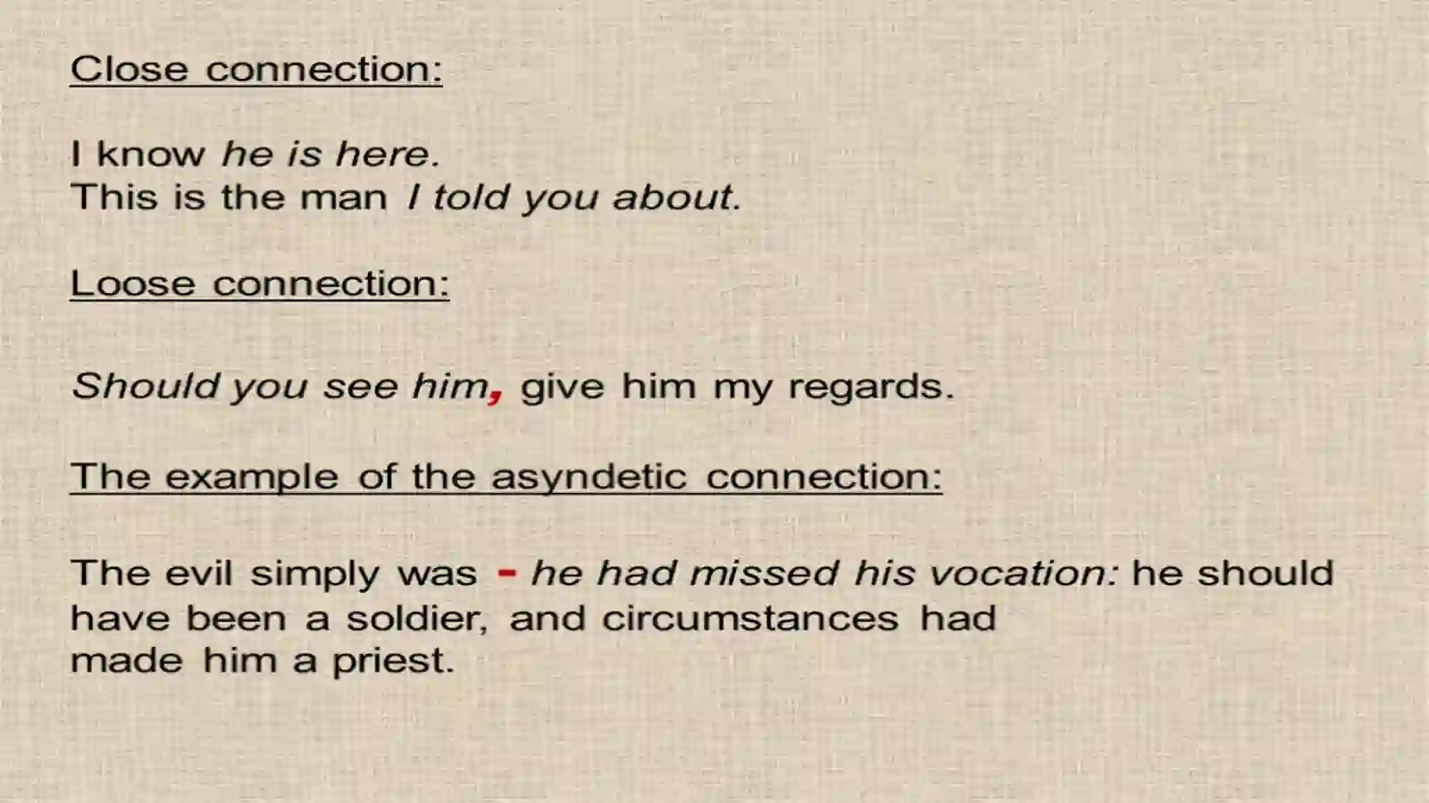 Lecture 8The complex sentence 3